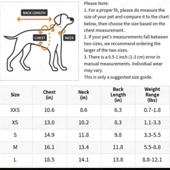 Small Dog Hoodie Sweatshirt, Size L  Red or Blue - Picture 7 of 8